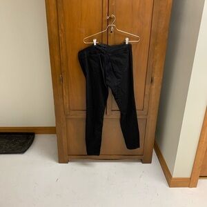 J Crew factory maternity jeans in black size 27 over the belly panel new